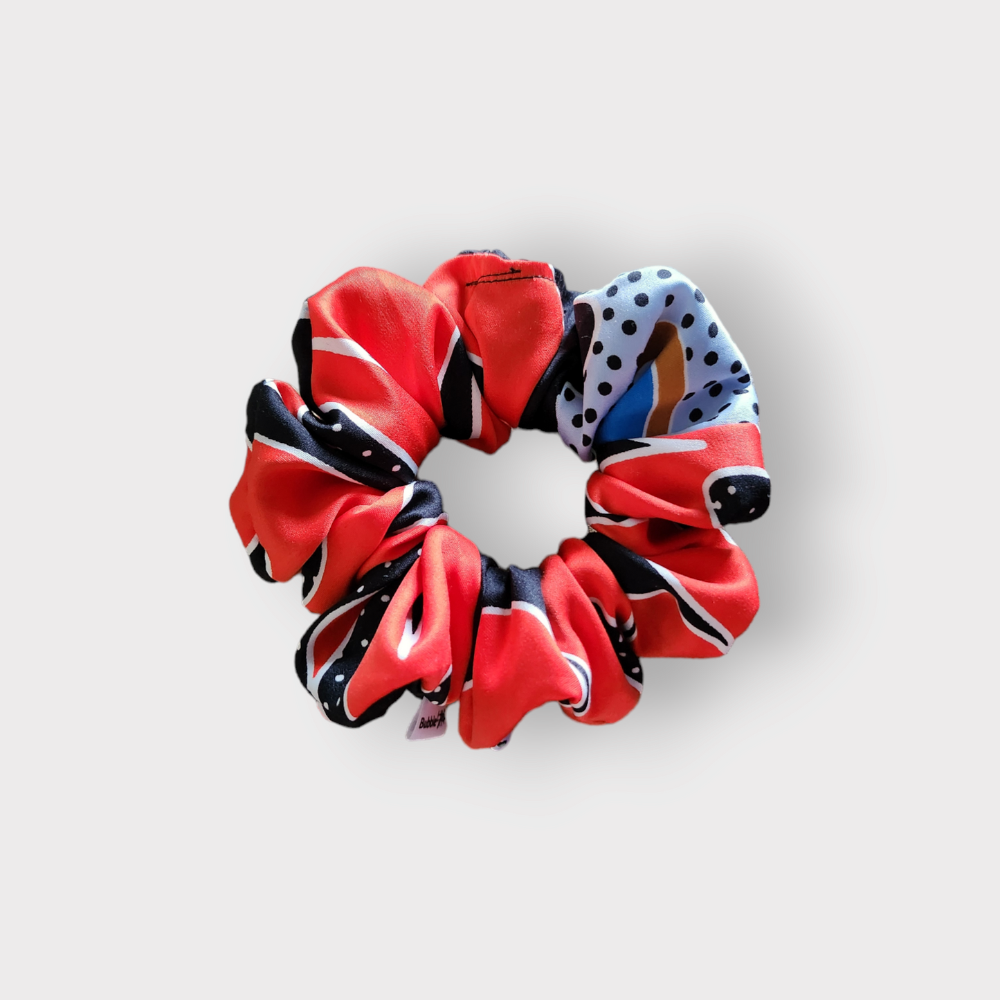 Scrunchie de Cetim Estampado Fantasy